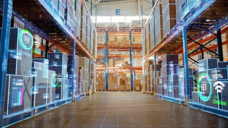 iot used in warehouse